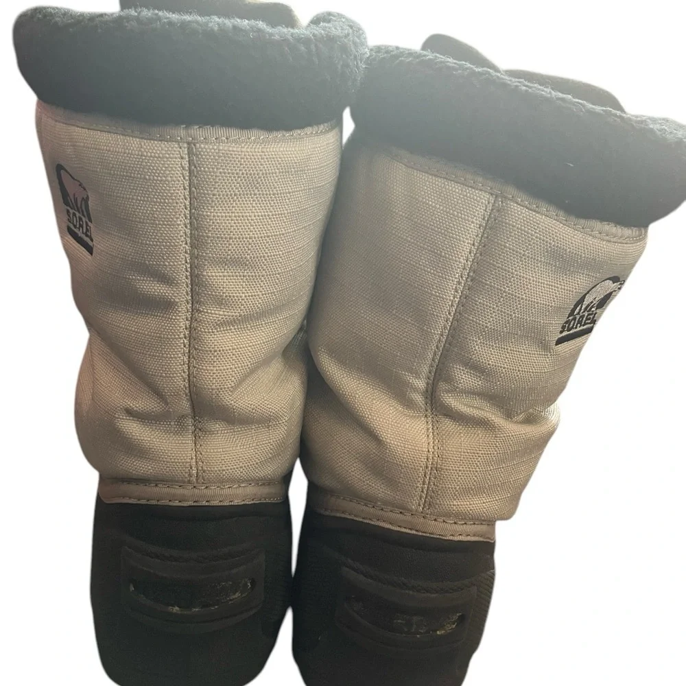 Sorel Cumberland Waterproof Insulated Lightweight Boots Size 8.5 Gray - Picture 3 of 7